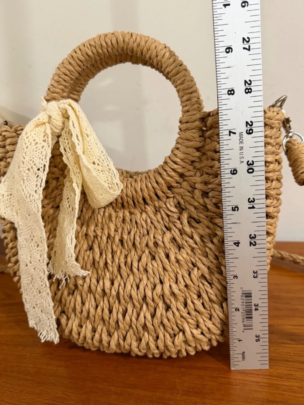Straw Clutch Top Handle Handbags Rattan Straw Bag Summer Beach Tote Shoulder Bag